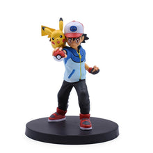 Load image into Gallery viewer, Ash Ketchum &amp; Pikachu Partners Figurine